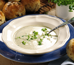 Broccolisuppe med flødeost