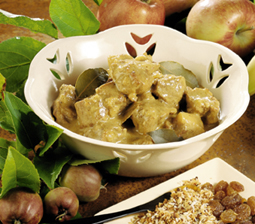 Aromatisk karrygryde med ris og kokos