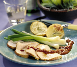 Marimeret filet royal med soltørret tomatsalsa