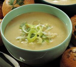 Kartoffel-porresuppe