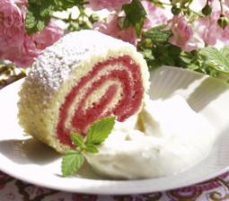 Roulade med bær