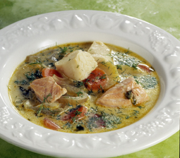 Fiskesuppe med fennikel