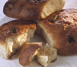 Franske  rosmarinbrød