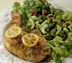 Kyllingelår med citron og timian