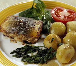 Hornfisk med æble-peberrod