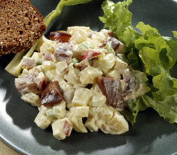 Kold kartoffelsalat med kryddersild