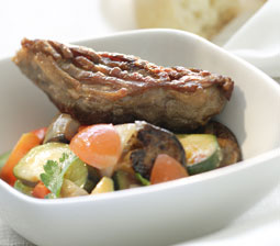 Lammeculotte med ratatouille